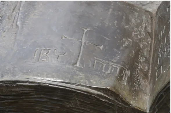Abb. 9b: Sveti-Naum-Inschrift auf dem Kyrill und Method-Denkmal in Ohrid 