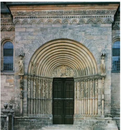 Abb. 1: Bamberger Dom, Fürstenportal, Gesamtansicht
