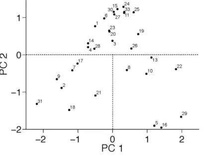 Abbildung 1: Verteilung der Datenpunkte. 
