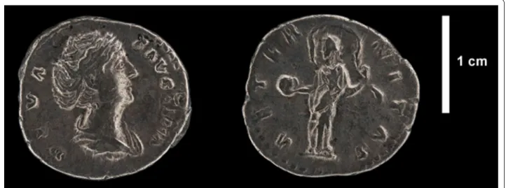 Fig. 4  Coin A obverse and reverse, image obtained from focus stacking picture (Aurore Mathys, RBINS)
