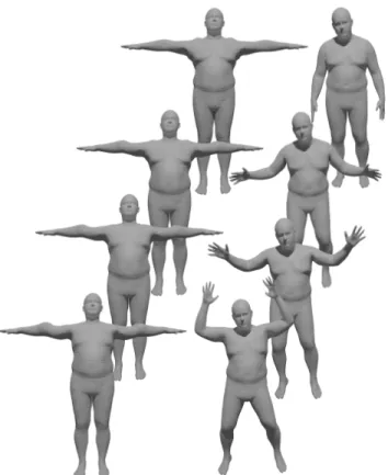 Figure 1. LEAP successfully represents unseen people in various challenging poses by learning the occupancy of people in a  canon-ical space