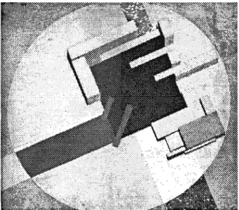 Figure 16.  Lissitzky. City,  1919-20. 