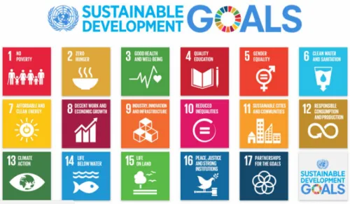 Figure 2: The 17 sustainable development goals. 