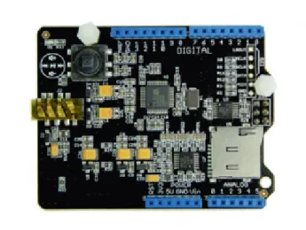 Abb. 2: Music Shield für den Arduino