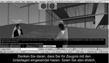 Abbildung 1: Screenshot des Reflexionsvideos