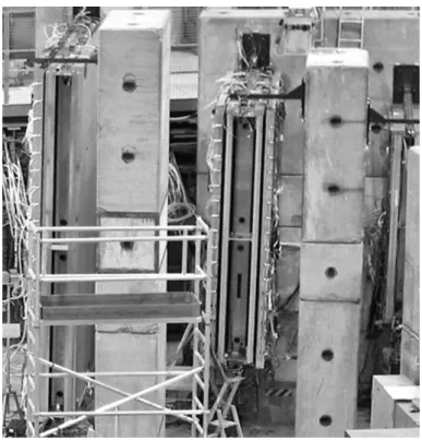 Fig. 3. Picture of the barrel tower consisting of two Inner, two Middle and two Outer MDT