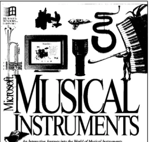 Abbildung 1: Microsoft Musical Instruments CD