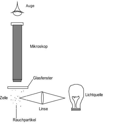 Abbildung 1.1: Brownsche Molekularbewegung