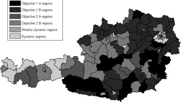 Figure 2: Classification of Austrian Regions 
