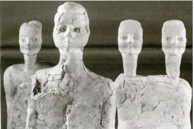 Fig. 7: Ancient human statues from Jordan 