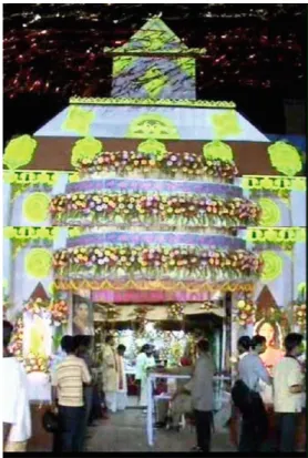 Figure 2.  Madhuri Dixit Temple, 2007. Photo Courtesy of Pappu Sardar. 