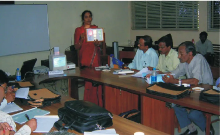 Figure 10: Special Devices for Accessing Information  demonstrated at the SALIS Information  Literacy Workshop 2006