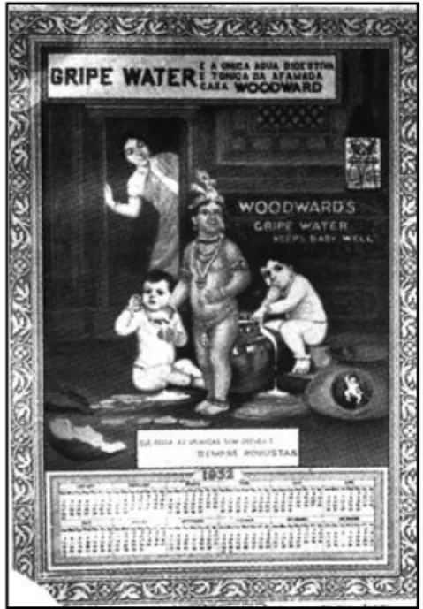 Figure 1. Advertising calendar produced  by the Bradford Dyer’s Association,  England, for circulation in India,  featuring the Hindu god Ganesh