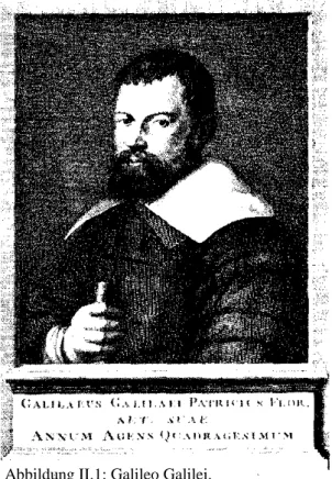 Abbildung II.1: Galileo Galilei. 