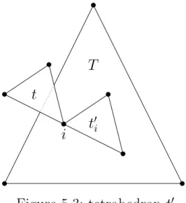 Figure 5.3: tetrahedron t 0 i