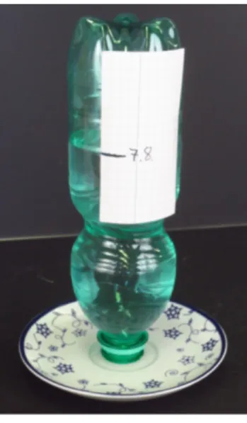 Abb. 33 -  Beispiel Flaschenbarometer