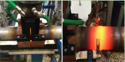 Figure 14:   On site coating and vitrification of welded joints and eventual defects