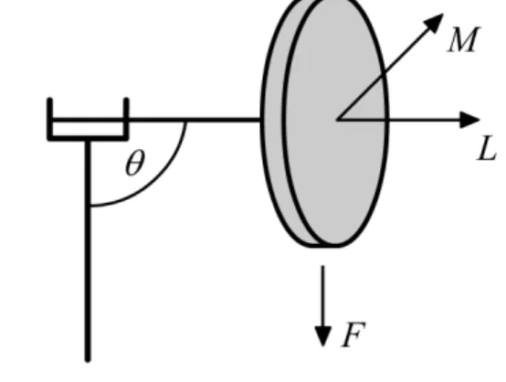Abbildung 2 - Ein schwerer symmetrischer Kreisel.