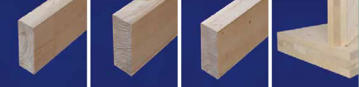 Tab. 3.3: Anwendungsbereiche von konstruktiven Holzwerkstoffen nach DIN EN13986 und DIN DIN 20000-1 
