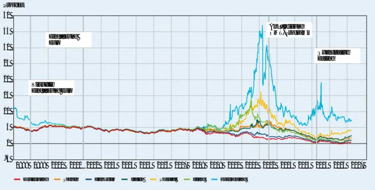 Abbildung 2: Zinssätze zehnjähriger Staatsanleihen