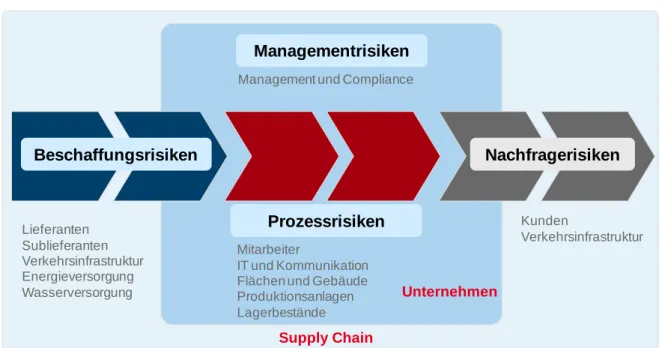 Abbildung 1: Übersicht der Supply Chain Risiken 
