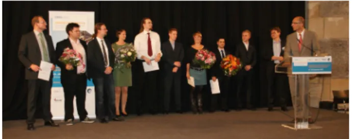 Figure 1: Winners GMA award for young medical educators and GMA award for teaching students, Mathis Gittinger, Sören