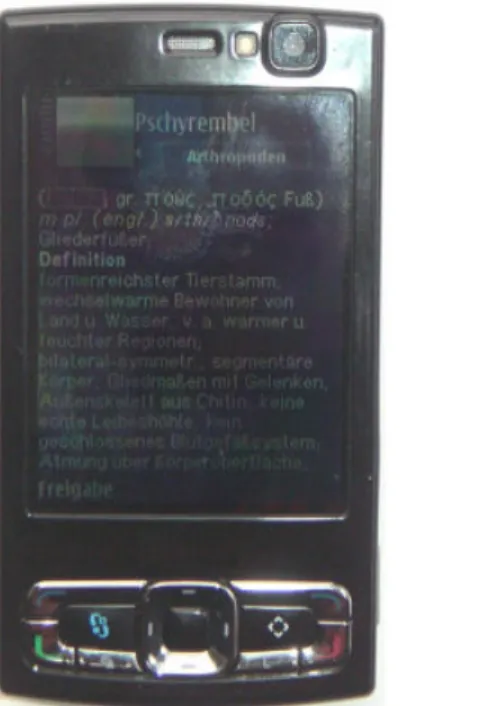 Abbildung 5: SmartPhone. Diese Geräte sind Mobiltelefon und PDA in einem. Es gibt mehrere Hersteller von SmartPhones