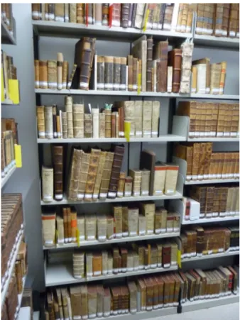 Abbildung 1: Historischer Bestand der Bibliothek des Instituts für Geschichte und Ethik der Medizin in Heidelberg
