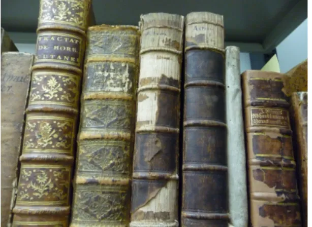 Abbildung 2: Wertvoller Altbestand der Bibliothek des Instituts für Geschichte und Ethik der Medizin in Heidelberg
