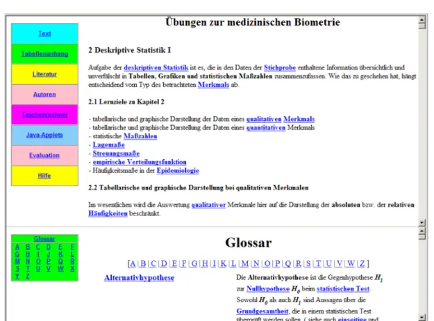 Figure 4: Screenshot of the graphical user interface of JUMBO which has been designed using frames