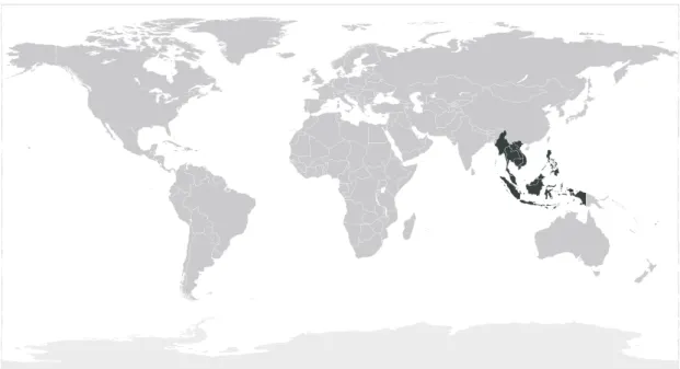 Figure 1: Member States of ASEAN