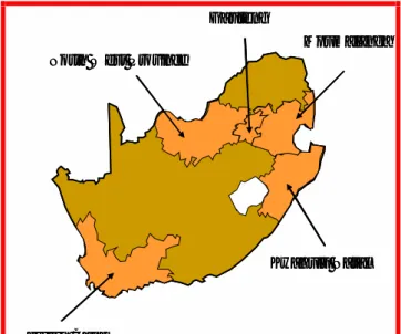 Abbildung 2: Betroffene Provinzen 