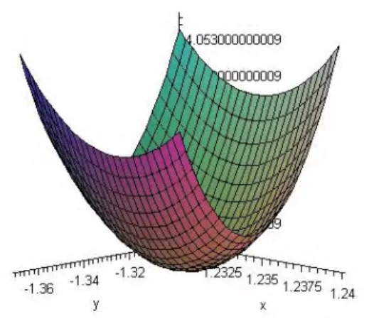 Abbildung 2: Plot von f auf [1.23, 1.24] × [−1.37, −1.3].