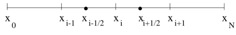 Figure 4.4: The spatial mesh.