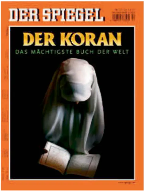 Abb. 3: Spiegel-Titel 24.12.2007, „Der Koran. Das mächtigste Buch der Welt“