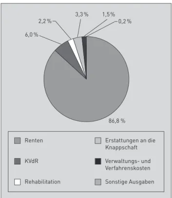Abb. 3: Ausgaben der allgemeinen RV im Jahr 2009 