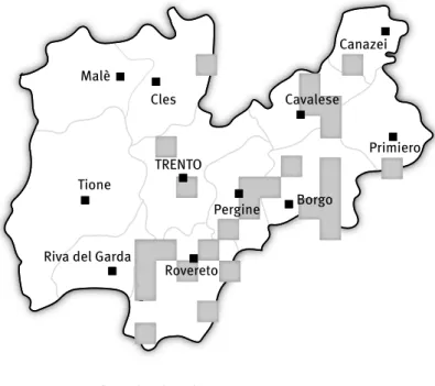Fig. 7a: Toponyms formed with stol.