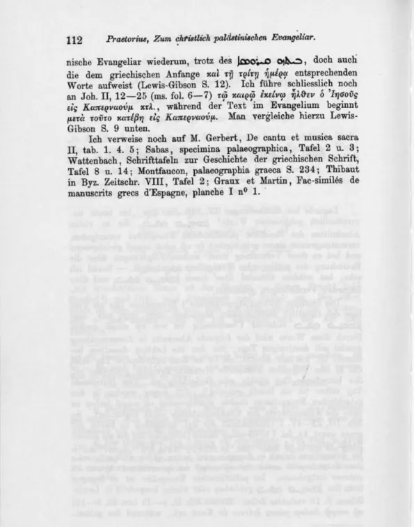 Tafel 8 u. 14; Montfaucon, palaeographia graeca S. 234; Thibaut