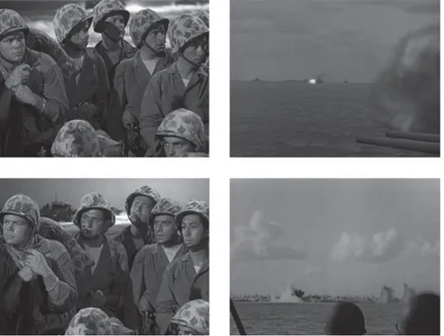 Abb. 38: Dokumentarisches Material in sands of iwo jima.
