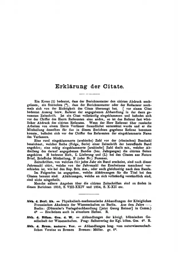Abb. d. Herl. Ak. = Physikalisch-mathematische Abhandlungen der Königlichen  Prcussischen Akademie der Wissenschaften zu Berlin