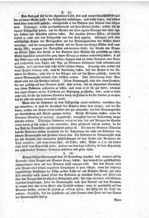 Abb. 14: Auszug aus dem Brunnenreglement für Freienwalde ...