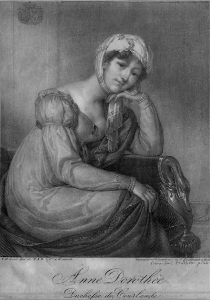 Abb. 17: Dorothea, Herzogin von Kurland, Salonière in Berlin, Paris und Karlsbad.