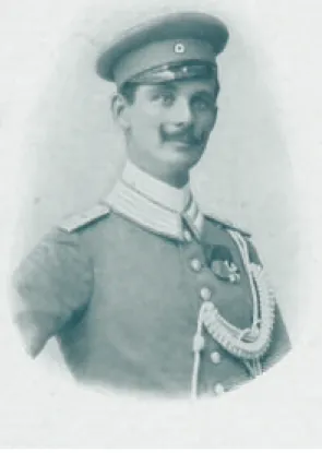 Foto von Friedrich von Klüber, ca. 1904/06.