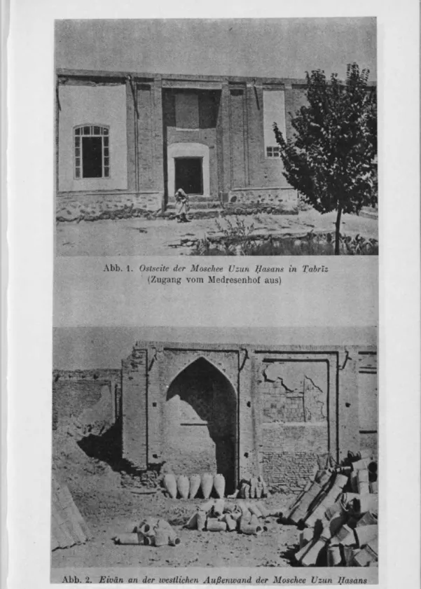 Abb. 2. Eivän an der westlichen Außenwand der Moschee Uzun Hasans