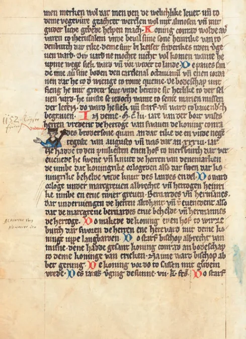 Abb. 2: Forschungsbibliothek Gotha, Memb. I 90, fol. 128 v
