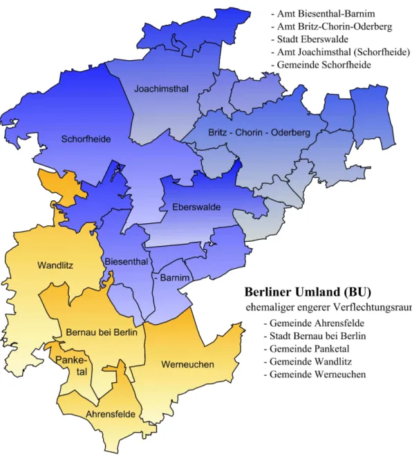 Abb. 3.2: Landkreis Barnim -Gebietsstand 31.12.2010-