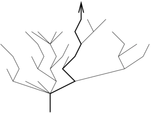 Abbildung 2.1: Erfolgreiche Suche in einer Baumstruktur