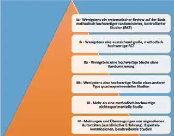 Abb. 1: evidenzklassen (eigene Darstellung nach [7]).