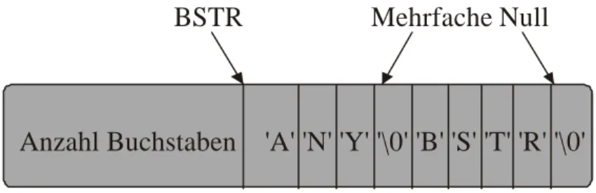 Abbildung 3: Aufbau eines Byte Strings 