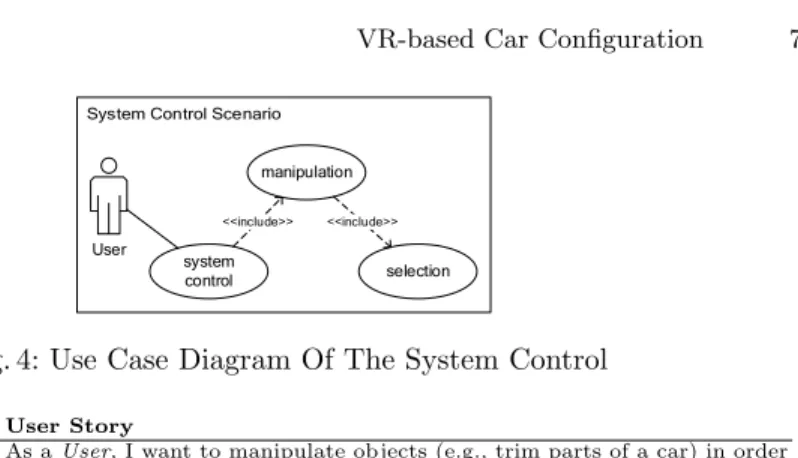 Fig. 4: Use Case Diagram Of The System Control